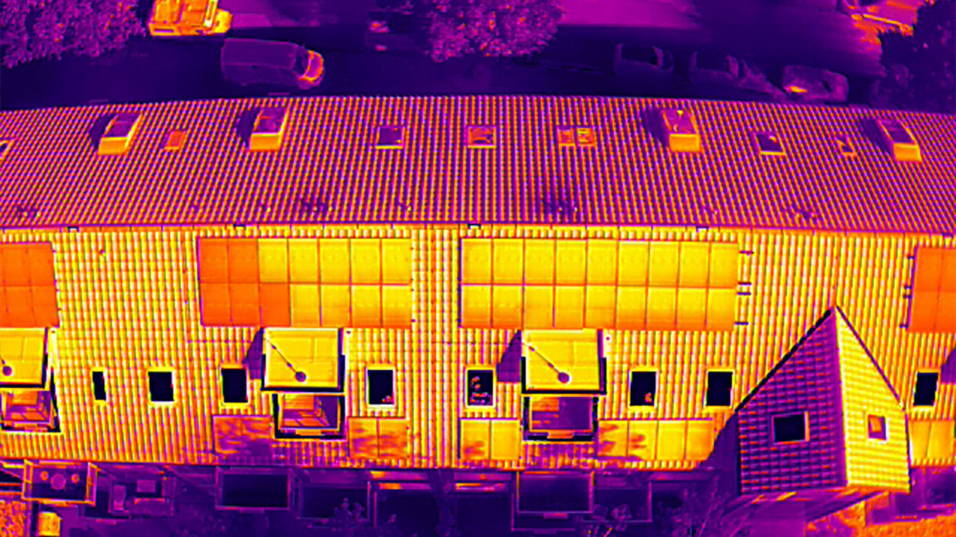 DAHOTEC Background Photovoltaik Thermografie DAHOTEC - Photovoltaik Thermografie